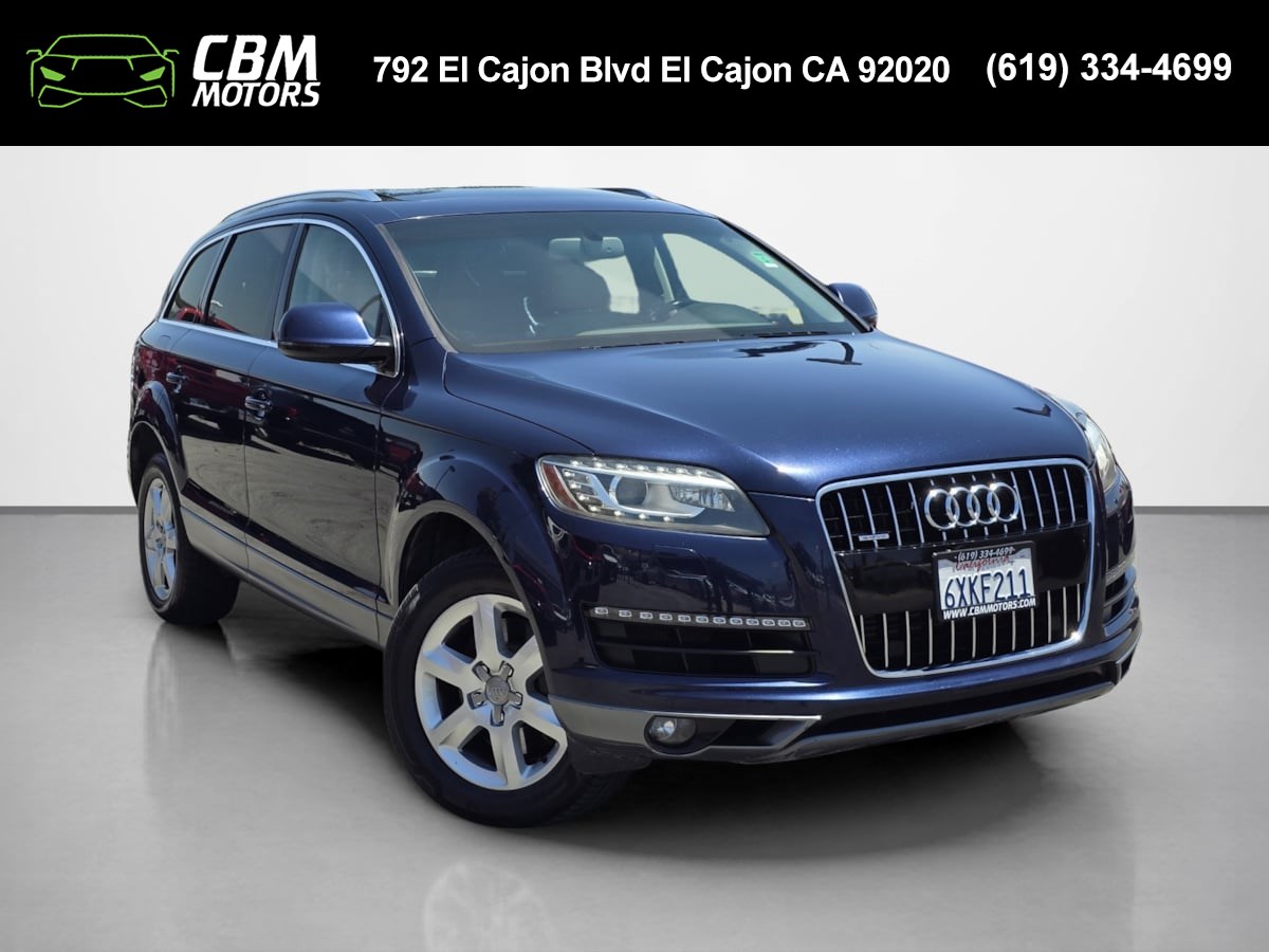 2013 Audi Q7 3.0T Premium Plus W/NAVIGATION