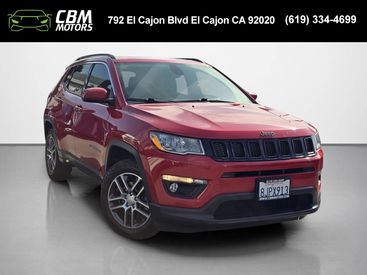 2018 Jeep Compass Latitude W/PANORAMA MOONROOF