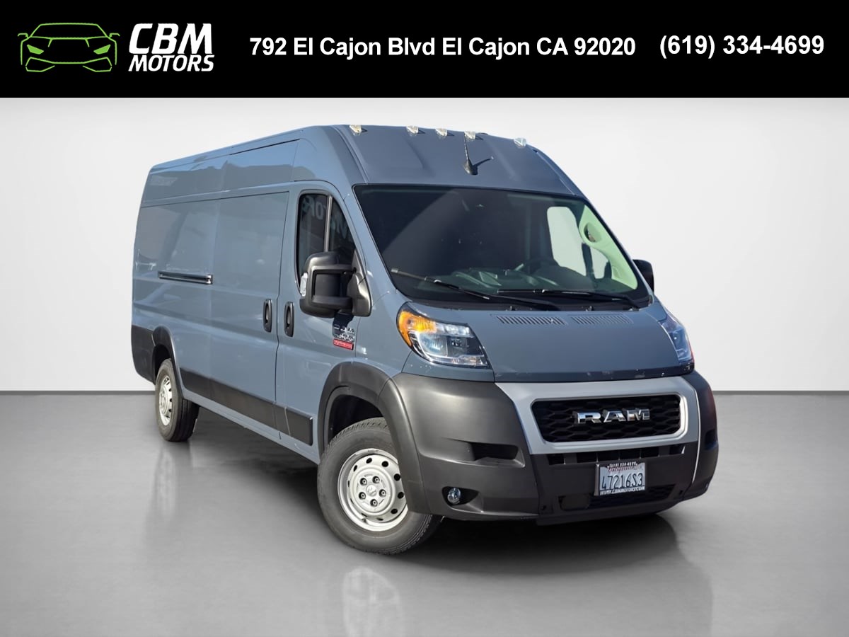 2022 Ram ProMaster Cargo Van W/BLIND SPOT & CROSS PATH DETECTION