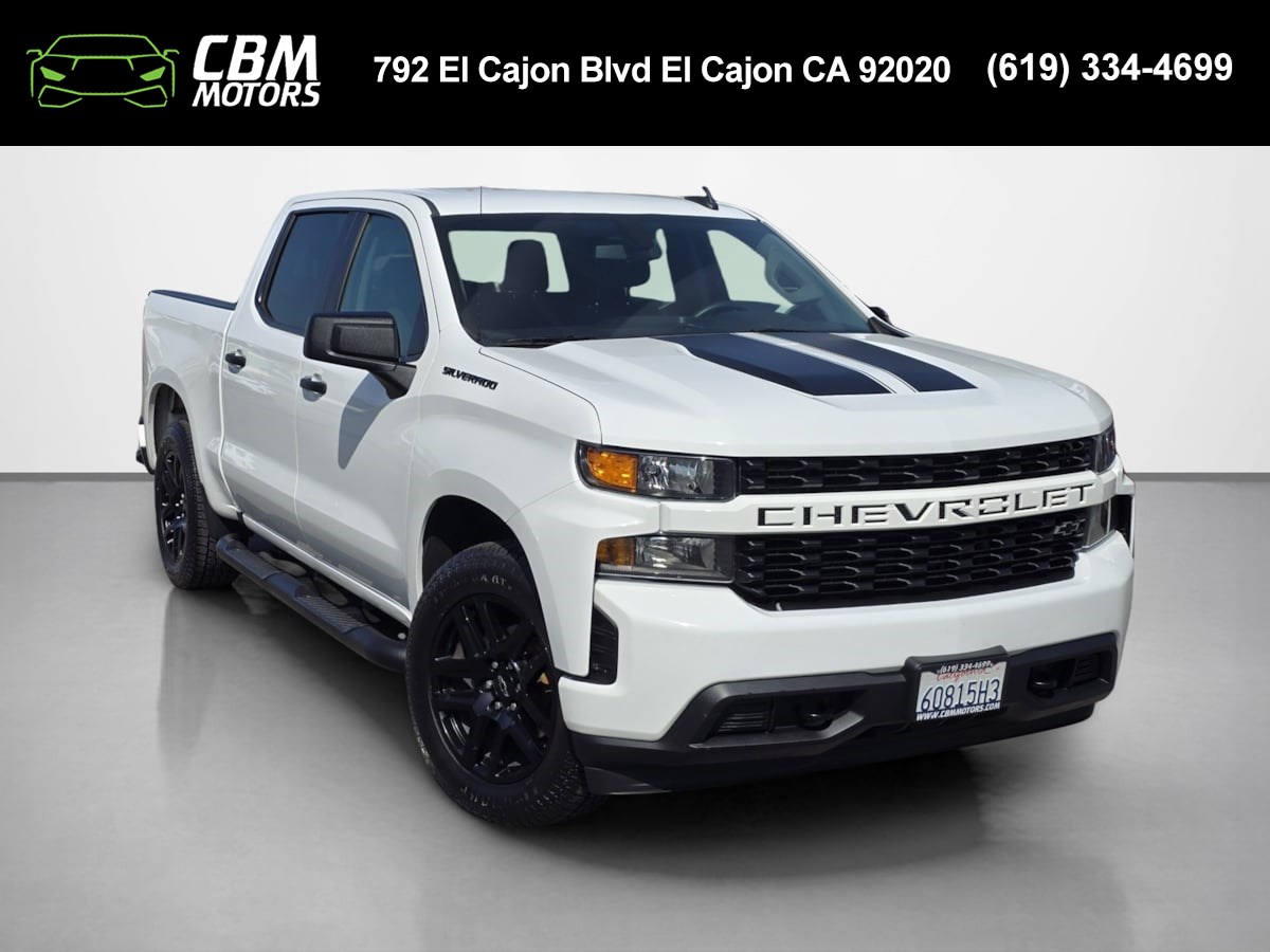 2021 Chevrolet Silverado 1500 Custom RALLY EDITION W/BACK UP CAMERA