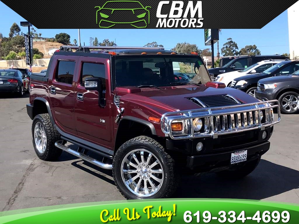 Sold 2006 Hummer H2 Sut Low Miles W Locking Slip Diff Back Up Cam In El Cajon