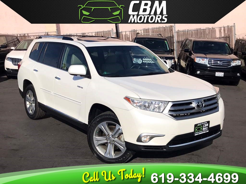 Sold 2011 Toyota Highlander Limited Awd W Nav Sunroof In El Cajon