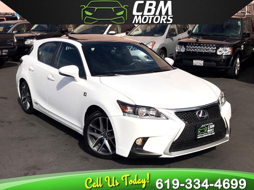 2015 Lexus CT 200h F-SPORT/ W/ NAVI / BACK UP CAMERA / SUNROOF