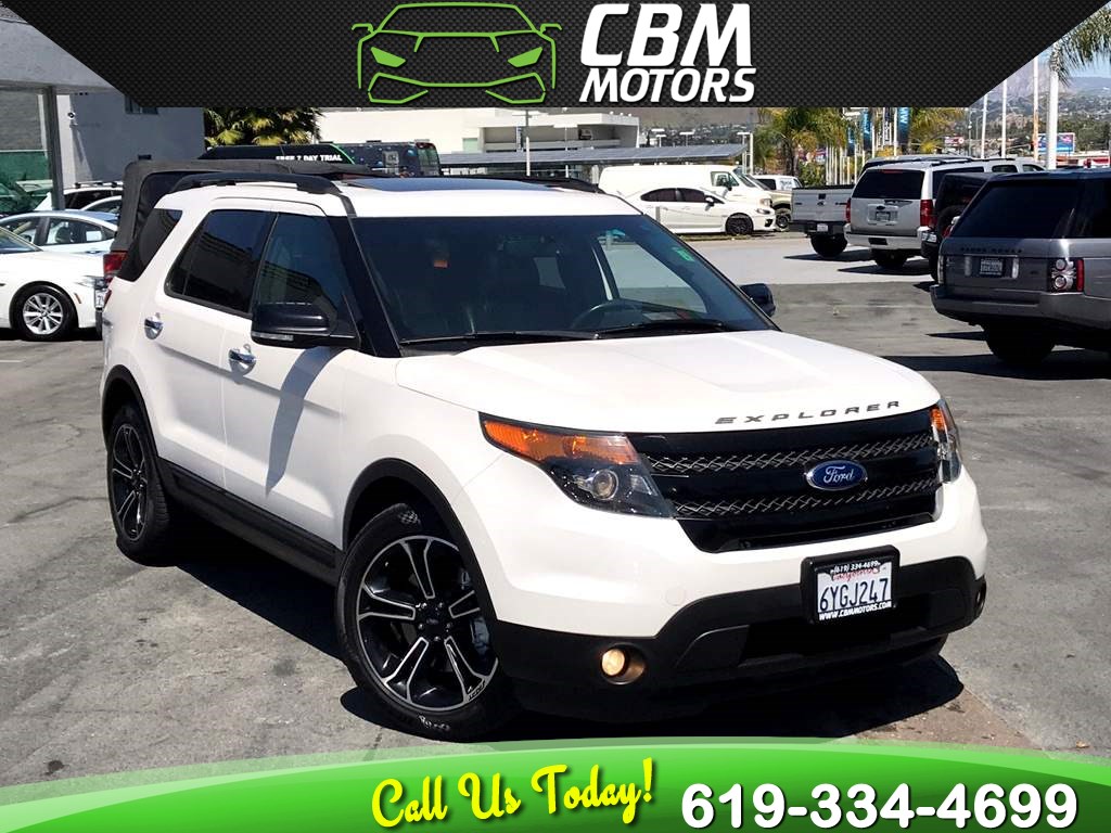 Sold 2013 Ford Explorer Sport W Back Up Camera Bluetooth 3rd Row In El Cajon