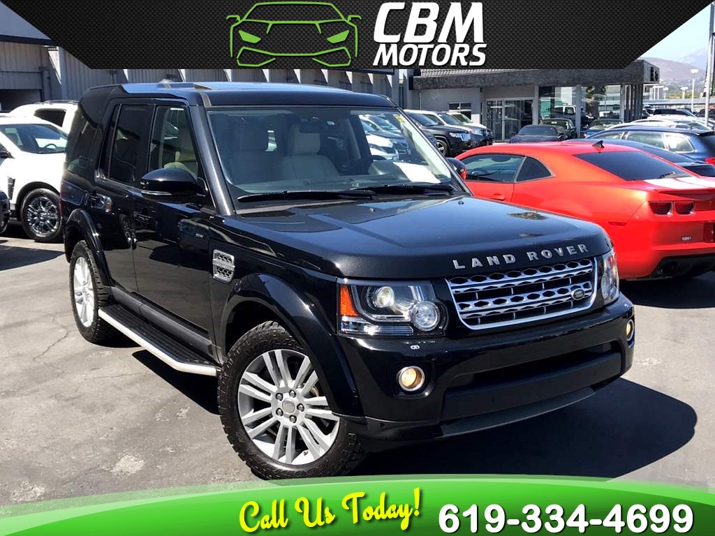 Sold 2015 Land Rover Lr4 Hse Lux 4x4 W Nav Back Up Camera 3rd Row In El Cajon
