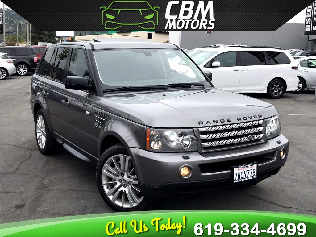 Sold 2009 Land Rover Range Rover Sport Supercharged 4x4 W Nav Bluetooth In El Cajon