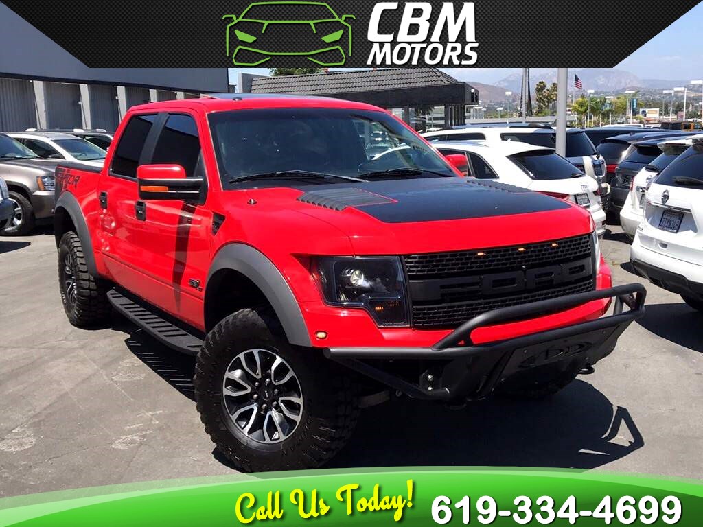 Used 2012 Ford F 150 Svt Raptor 6 2l 4x4 W Luxury Pkg Nav