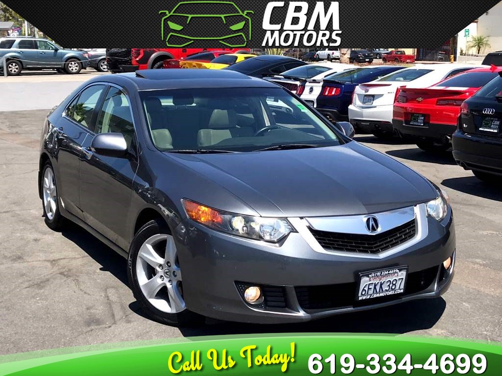 Sold 2009 Acura Tsx W Bluetooth Moonroof Super Low Miles In El Cajon