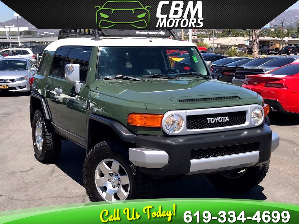 Sold 2010 Toyota Fj Cruiser 4x4 6 Speed Manual W Back Up Camera