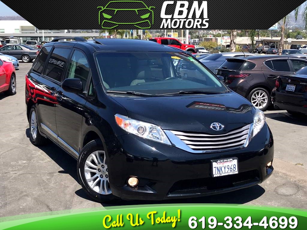 Sold 2015 Toyota Sienna Xle Premium 8 Passen W Nav Moonroof Backup Camera In El Cajon