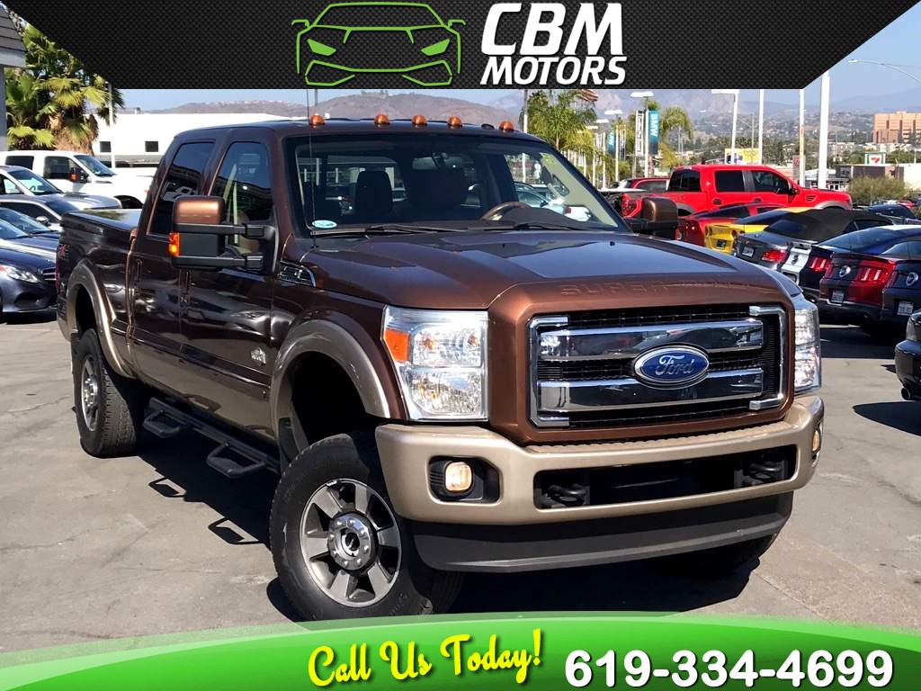 Sold 2011 Ford Super Duty F 350 Srw King Ranch 6 7l Diesel 4x4 W Nav Low Miles In El Cajon