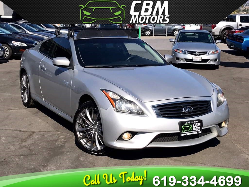 2011 INFINITI G37 Coupe x S AWD W/ PADDLE SHIFTERS/ NAV/ MOONROOF