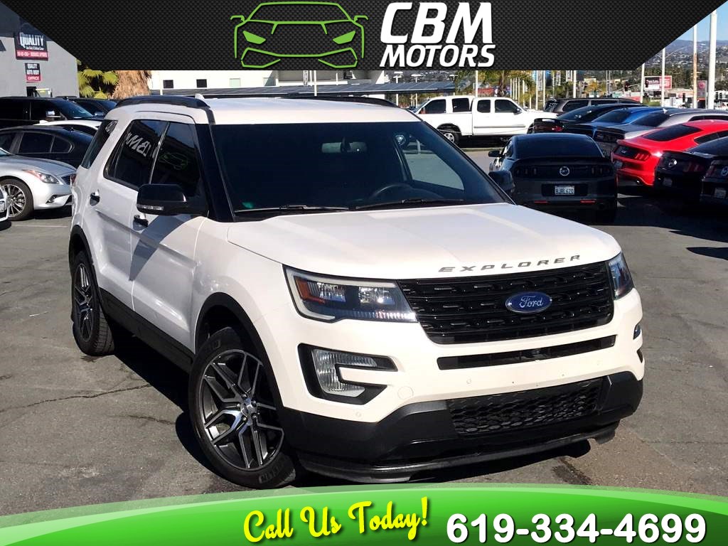 2016 Ford Explorer Sport AWD ECOBOOST W/ NAV/ 3RD ROW