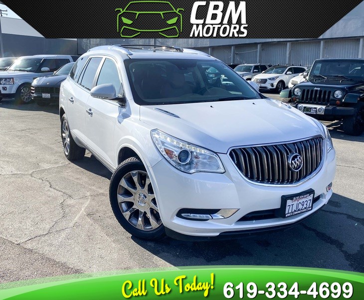 Sold 2016 Buick Enclave Premium W Dual Moonroof Nav 3rd Row In El Cajon