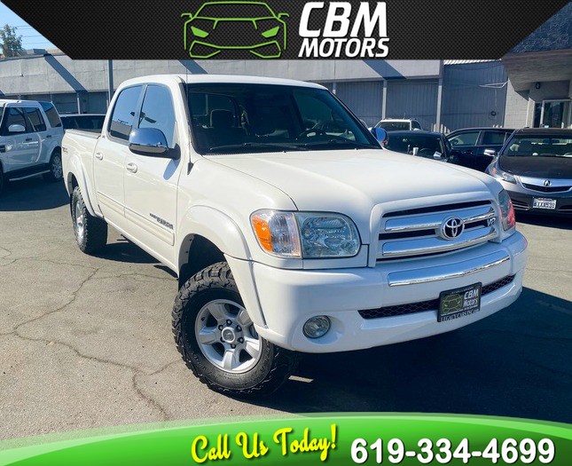 Sold 2006 Toyota Tundra Sr5 Trd Off Road Double Cab W Moonroof In El Cajon