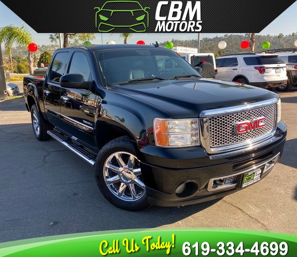 Sold 2013 Gmc Sierra 1500 Denali Awd 6 2l V8 W Moonroof Dvd Nav In El Cajon