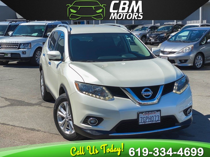 sold 2015 nissan rogue sv w premium pkg nav 3rd row in el cajon 2015 nissan rogue sv w premium pkg nav 3rd row cbm motors