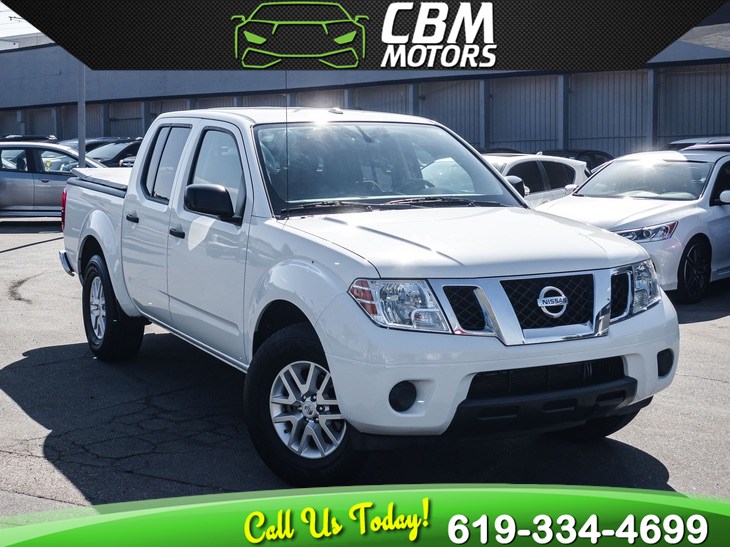 Sold 2017 Nissan Frontier Sv V6 Crew Cab W Bluetooth In El Cajon