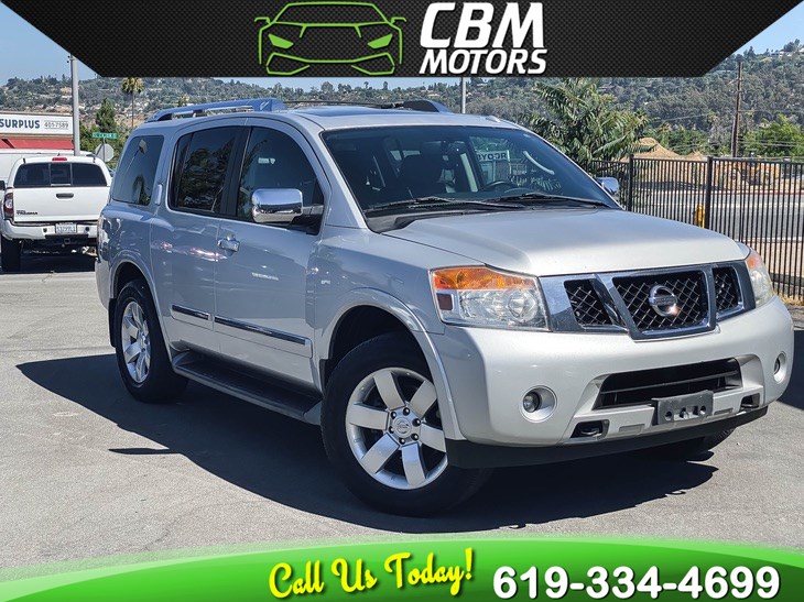 Sold 2012 Nissan Armada SL 4WD W MOONROOF BACK UP CAMERA DVD