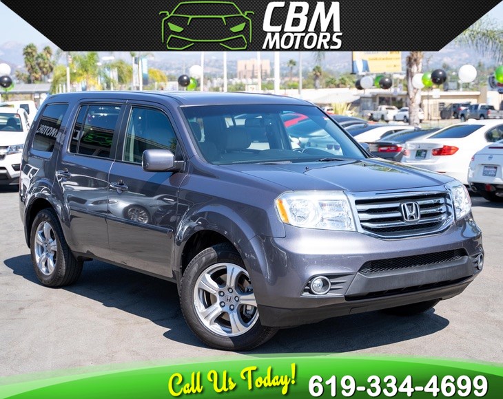 Used 2015 Honda Pilot Ex L 4x4 W Moonroof Back Up Camera 3rd Row In El Cajon