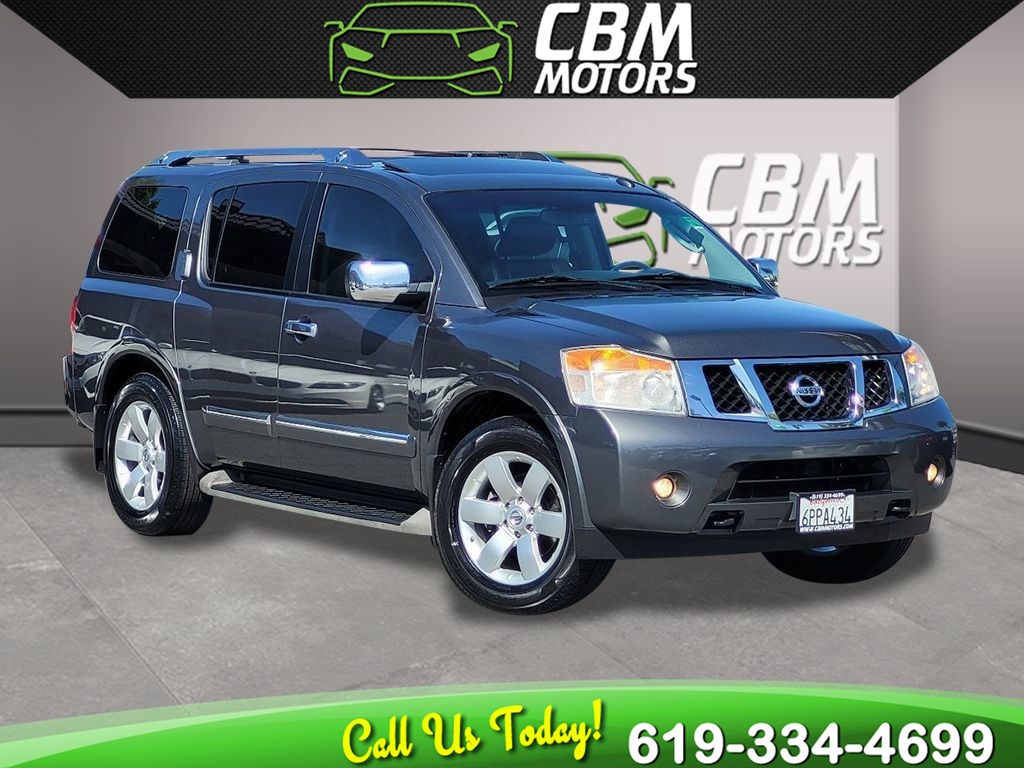 Sold 2011 Nissan Armada SL 2WD 5.6L W 3RD ROW DVD PKG in El Cajon