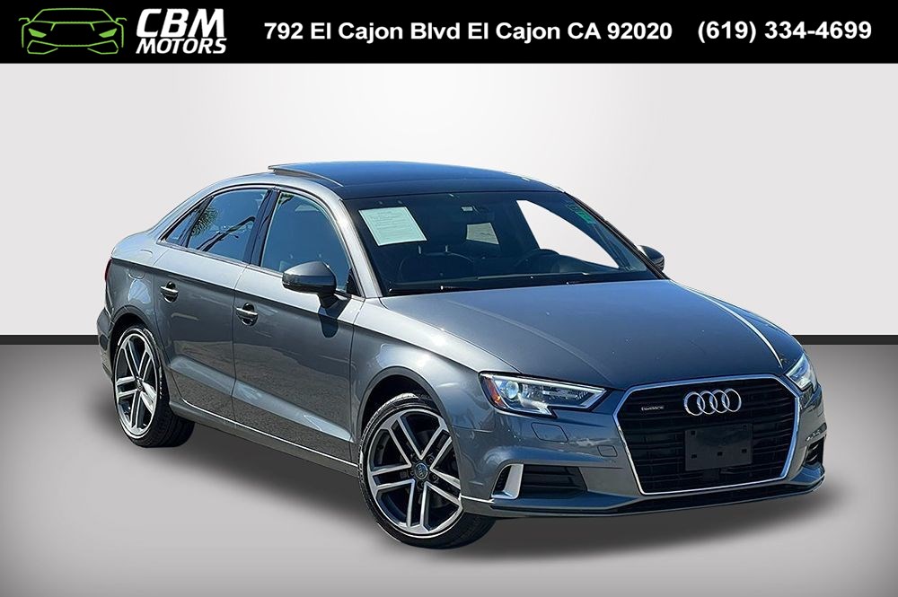 2017 Audi A3 QUATTRO Premium W/PANORAMA MOONROOF