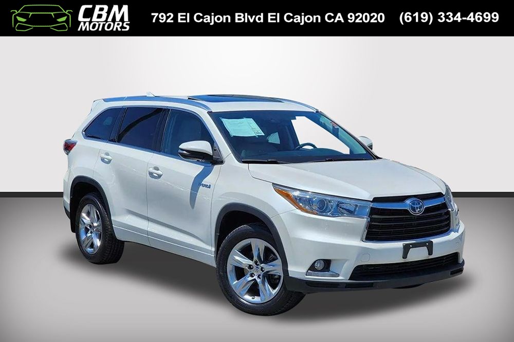 2015 Toyota Highlander Hybrid Limited