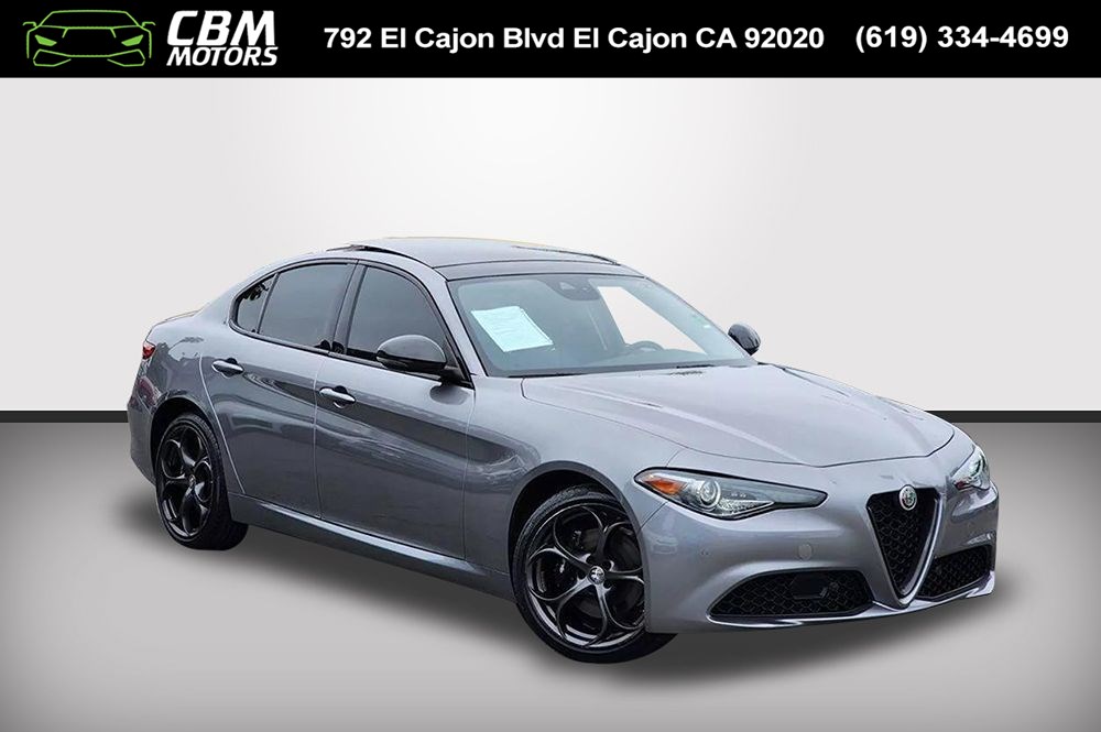 2019 Alfa Romeo Giulia Ti AWD W/PANORAMA MOONROOF