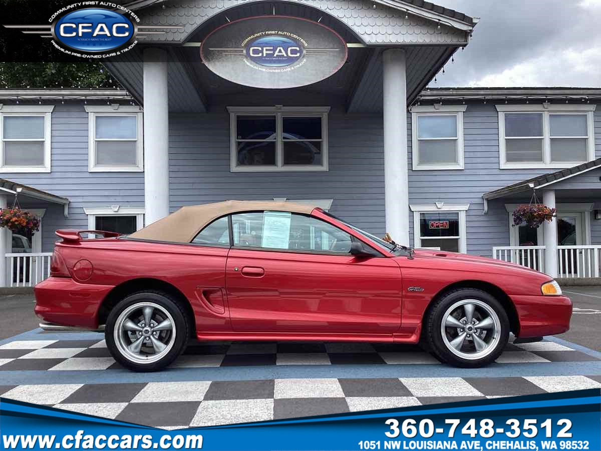 1997 Ford Mustang GT CONVERTIBLE COUPE (ONLY 23K MILES)