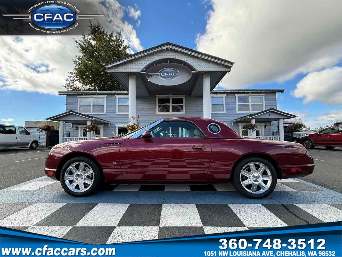 2004 Ford Thunderbird HARDTOP CONVERTIBLE COUPE (ONLY 49K MILES)