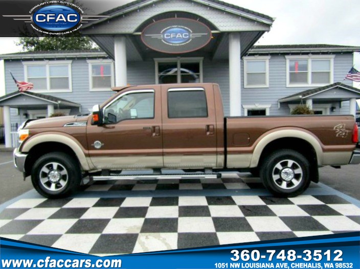Sold 2011 Ford Super Duty F 250 Srw Lariat In Chehalis