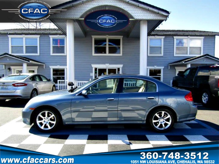 Sold 2006 Infiniti G35 Sedan Premium Sport Sedan In Chehalis