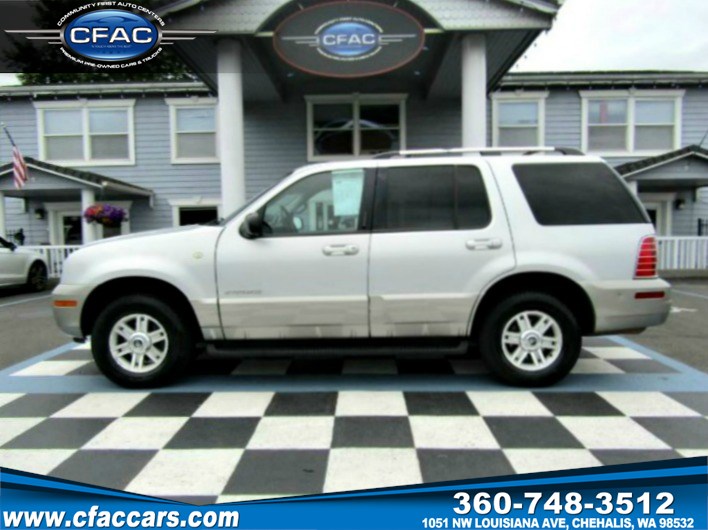 Sold 2002 Mercury Mountaineer Luxury Awd Suv In Chehalis