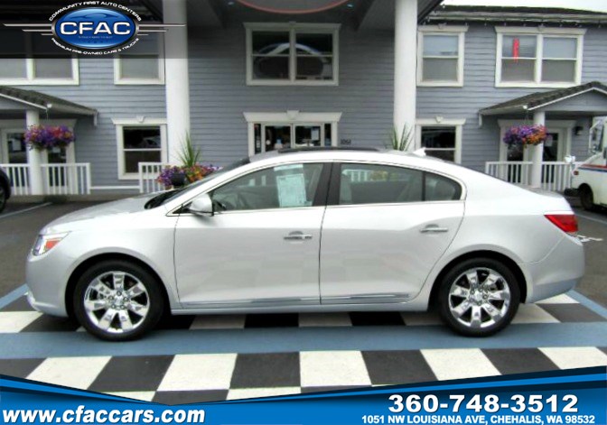 Sold 2012 Buick Lacrosse Premium 2 Luxury Sport Sedan Only 22k Miles In Chehalis