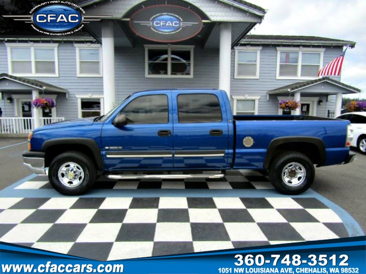 Sold 2003 Chevrolet Silverado 1500hd Ls Crewcab Vortec 6 0 8 Lug Truck In Chehalis
