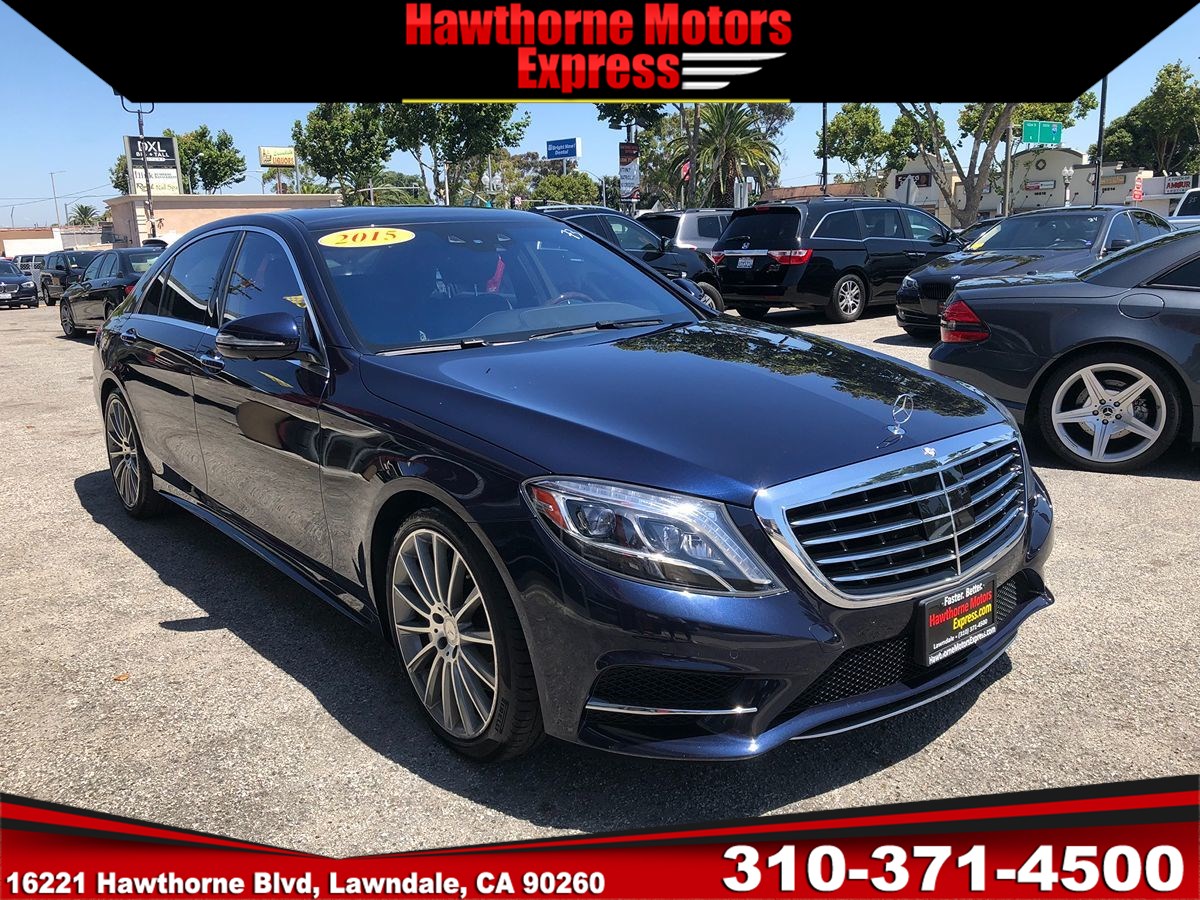 2015 Mercedes-Benz S 550 Sedan