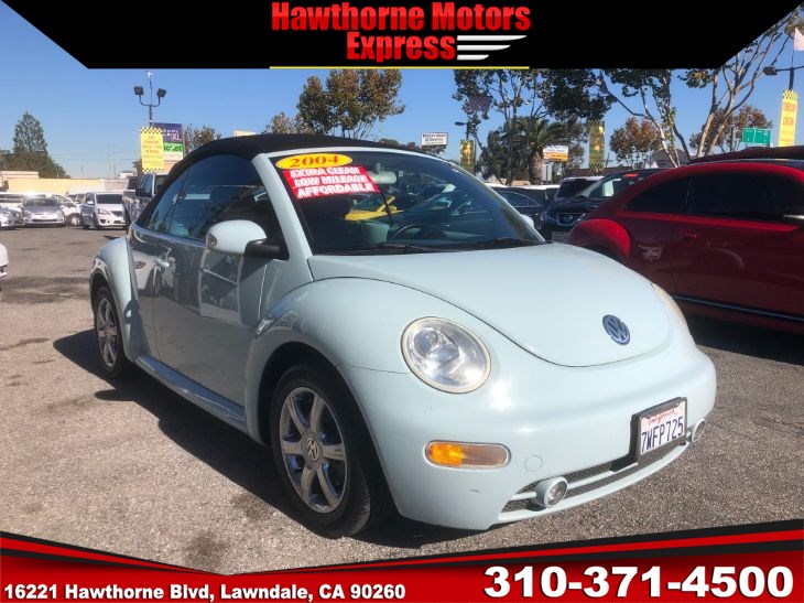 Sold 2004 Volkswagen New Beetle Convertible Gls Turbo In Lawndale