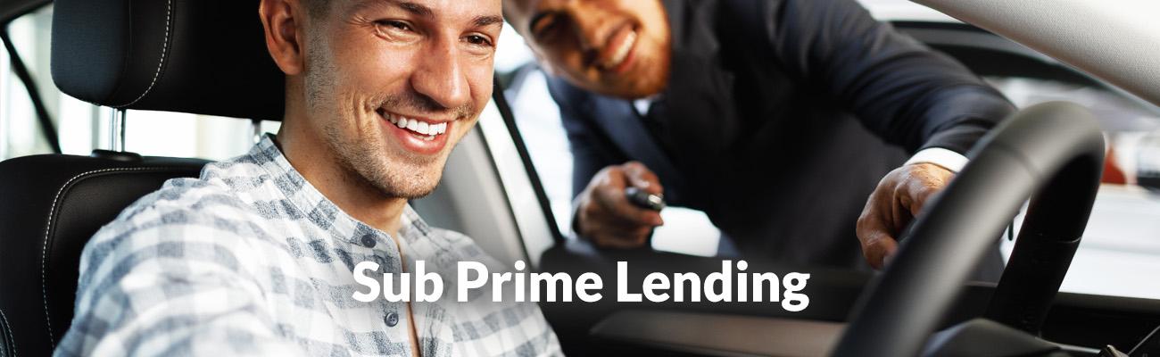 Sub Prime Lending Banner