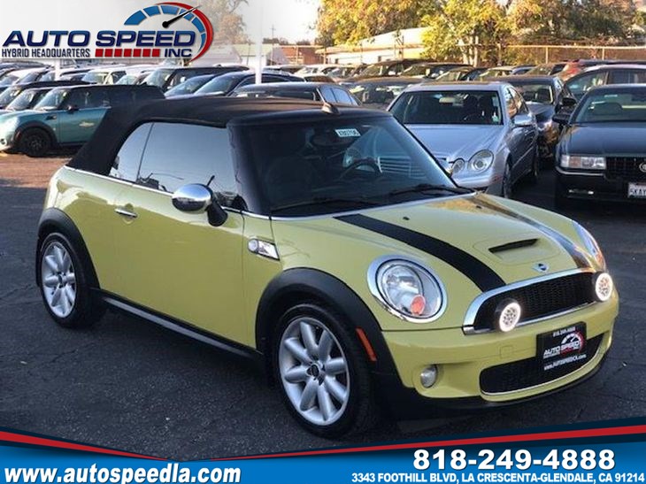 Sold 2009 Mini Cooper Convertible S In La Crescenta Glendale