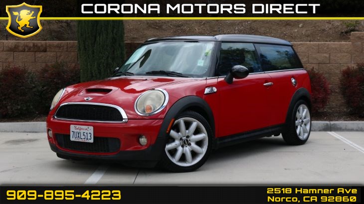 mini cooper push car red