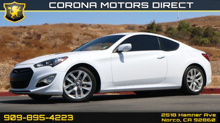 Genesis Coupe 2016 >> 2016 Hyundai Genesis Coupe 3 8l Base Corona Motors Direct Genesis Coupe 2016 >> 2016 Hyundai Genesis Coupe 3 8l Base Corona Motors Direct