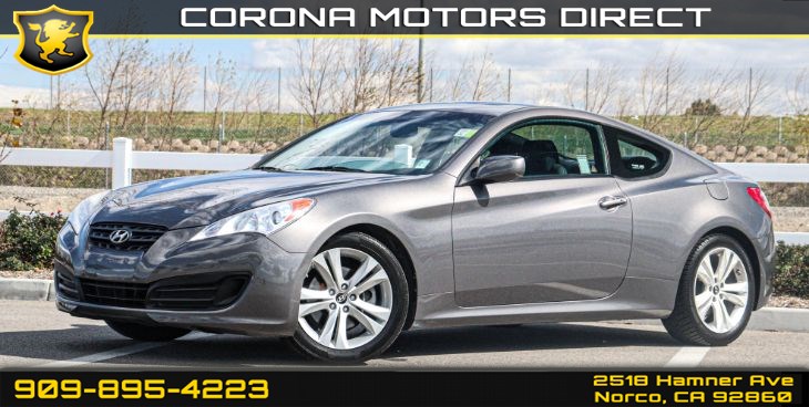 Sold 2012 Hyundai Genesis Coupe 2 0t Premium Push Start Moon Roof In Norco