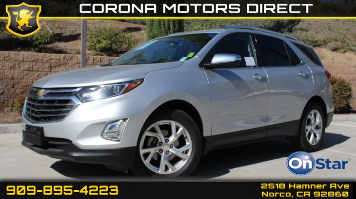 2018 Chevrolet Equinox Premier >> 2018 Chevrolet Equinox W Premier Preferred Equipment Group Corona Motors Direct 2018 Chevrolet Equinox Premier >> 2018 Chevrolet Equinox W Premier Preferred Equipment Group Corona Motors Direct