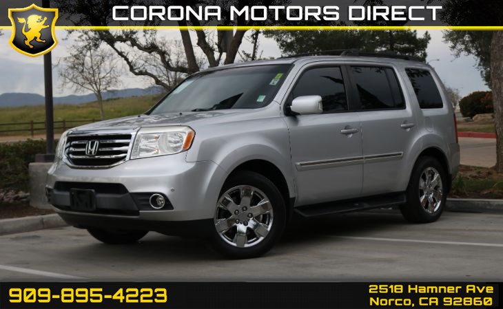 Sold 2012 Honda Pilot Touring Package W Back Up Camera Navigation In Norco
