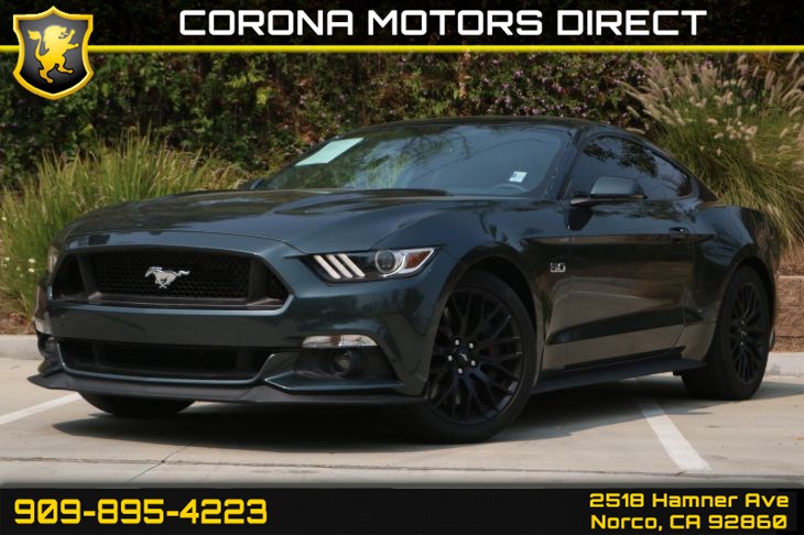 Used 16 Ford Mustang Gt W Back Up Camera Bluetooth In Norco