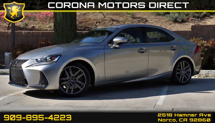 Used 17 Lexus Is 0 Turbo W F Sport Pkg Navigation In Norco