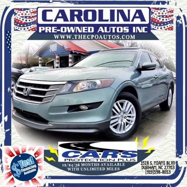 Sold 12 Honda Crosstour Ex L In Durham