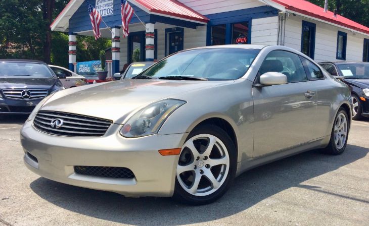 Sold 2004 Infiniti G35 Coupe W Leather In Durham