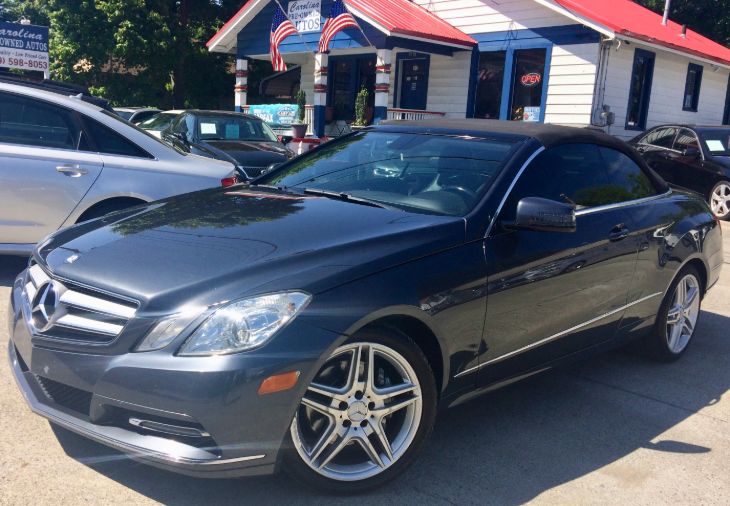 Sold 2013 Mercedes Benz E 350 Cabriolet In Durham