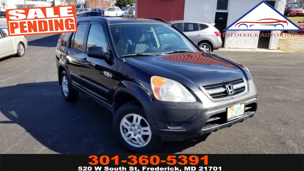 Sold 2002 Honda CR-V EX in Frederick